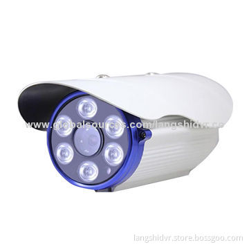 CCTV COMS/1.3-megapixel IR Bullet Waterproof IP Camera, JPEG Capture, Onvif Mark